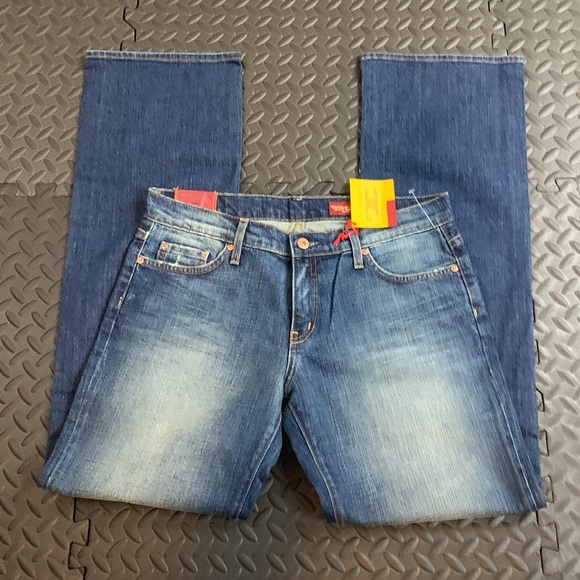 Blue 2 Made in California Women’s boot cut jean size 28 - Picture 2 of 8